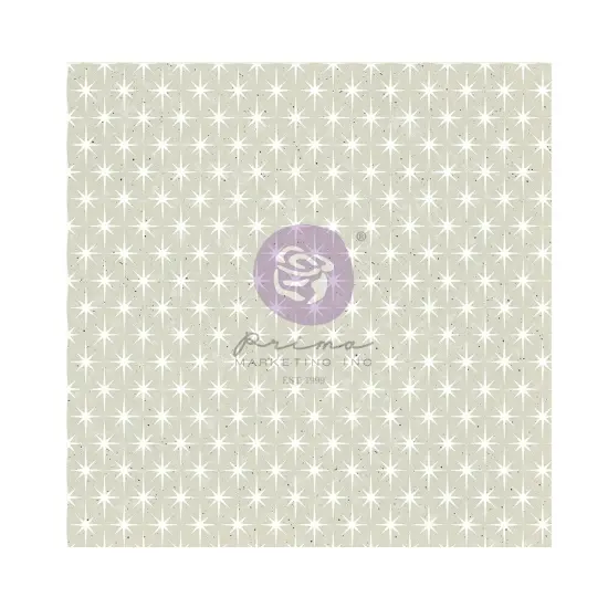 Christmas Market Collection - A Sleigh Ride - 12"x12" w/ foil details / paper Scrapbook Supplies Material For Craft Notebooksdecoupage Album Journals Planners Art Journaling Bullet {3}