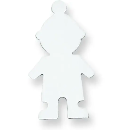 Sterling Silver Boy Stamping Disc {1}