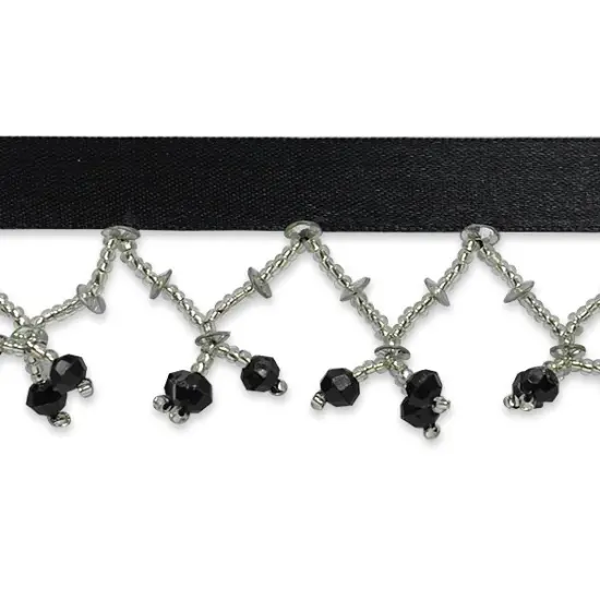 Conso 3" BeadedYFringe Trim {1}