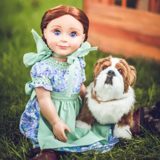 The Queen's Treasures Little House Jack The Bulldog Pet For 18 Inch Dolls {7}