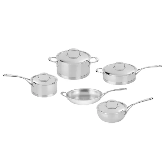 Demeyere Atlantis 9-pc Stainless Steel Cookware Set {1}