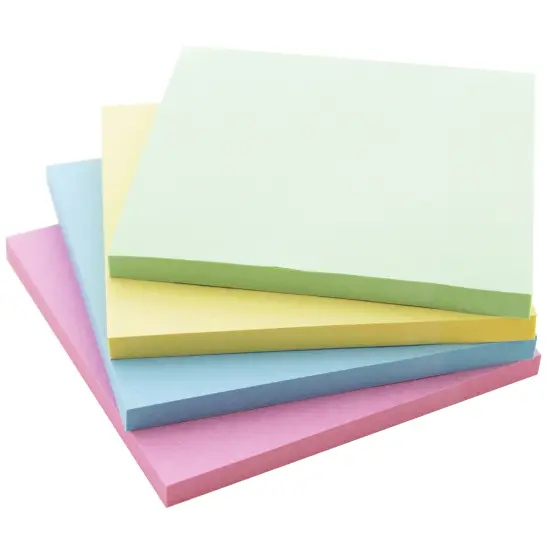 BAZIC Sticky Notes 3" X 3" 50 Ct. (4/Pack) {1}