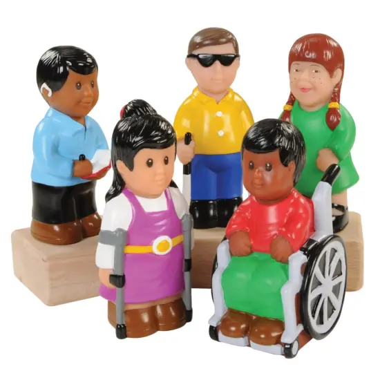 Kaplan Early Learning Company Friends with Special Needs - Set of 5 {1}