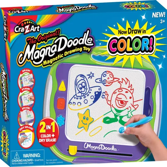 Cra-Z-Art MagnaDoodle Color Deluxe Magnetic Drawing Toy {3}