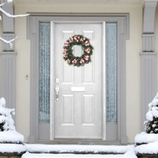 12-Pack: Assorted Sugar Lollipop Spray Picks with Foliage - Festive Holiday Accents, Ideal for Christmas Decor & Floral Arrangements - Perfect for Home, Office - 2024 Christmas Collection, Floral Home by Artificial Flowers {2}