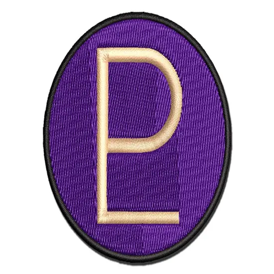 Astronomy Pluto Astrology Planet Symbol Multi-Color Embroidered Iron-On or Hook & Loop Patch Applique {1}