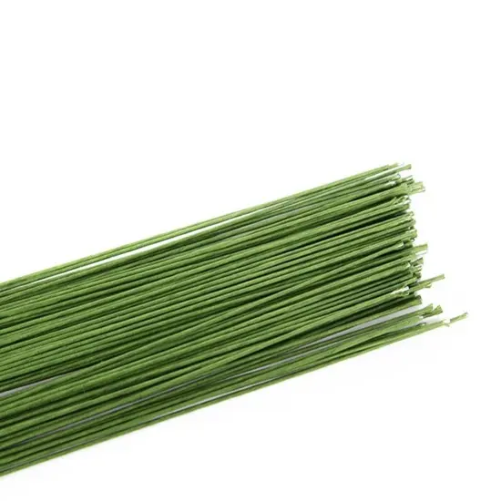 CousinDIY Floral Wire 18 Gauge 16" 100/Pkg-Green {4}