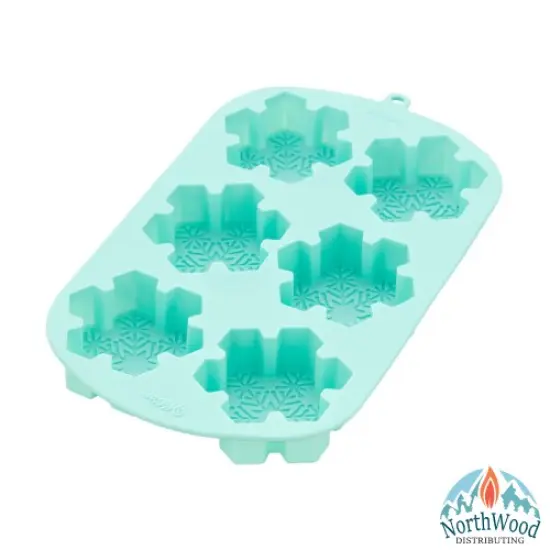 Silicone Soap Mold - Large Snowflake {3}