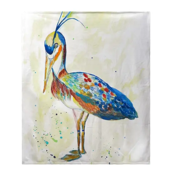 Betsy Drake Fancy Heron Throw Multicolor {1}