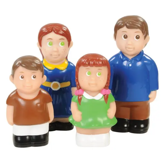Kaplan Early Learning Company Caucasian Family - Set of 4 {1}