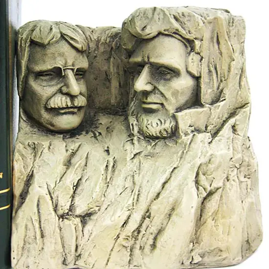 Historical Wonders Mount Rushmore Bookends {5}