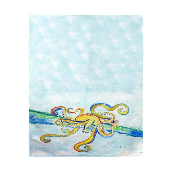 Betsy Drake Crazy Octopus Beach Towel Multicolor {1}