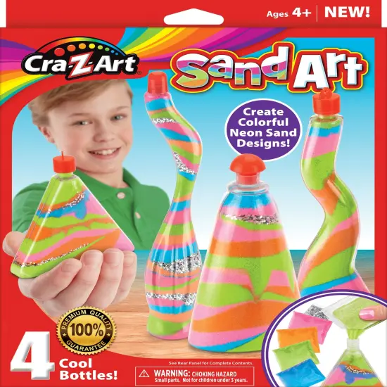 Cra-Z-Art Sand Art Kit-Makes 4 {1}