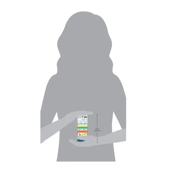 Pebbles Cool Boy Washi Tape-8/Pkg {5}