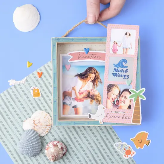 American Crafts Single-Sided Paper Pad 6"X8" 36/Pkg-Gold Foil, Coast-to-Coast {5}