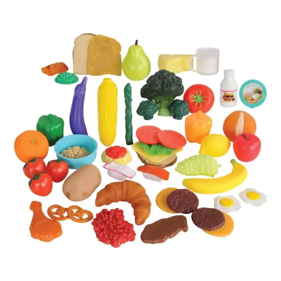 Kaplan Early Learning Company Healthy Eating Food Set - 48 Pieces {1}