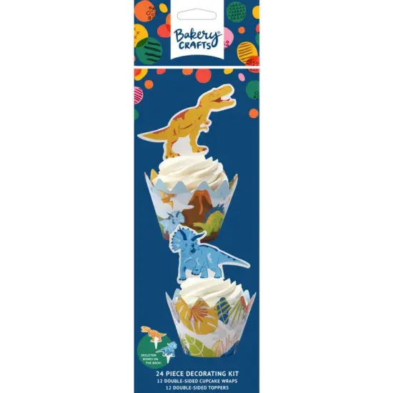 Dinos Treat Wraps and Cupcake Pics {1}