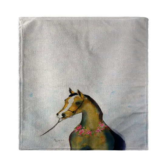 Betsy Drake Horse & Garland Beach Towel {1}