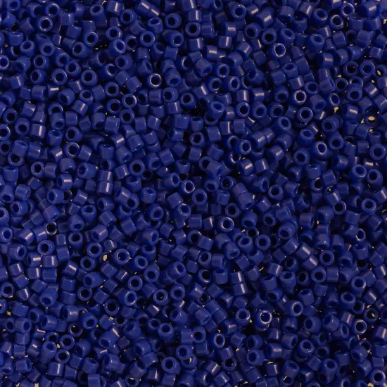 Miyuki Delica 250g Opaque Glass Beads, 11/0 Cobalt Blue (DB0726) {1}