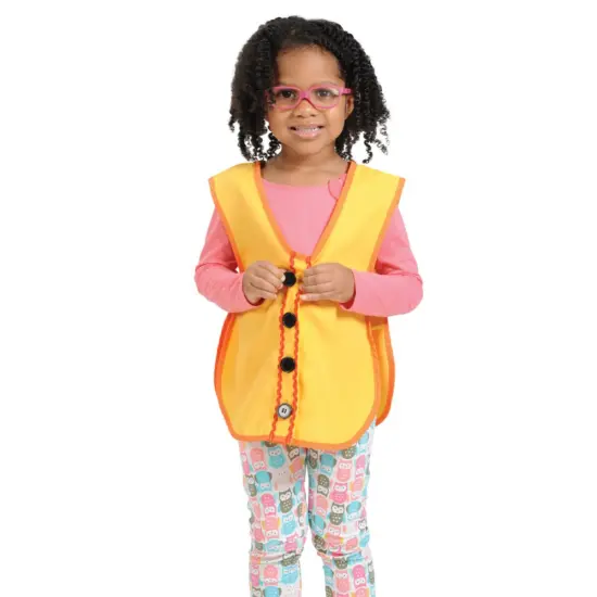 Kaplan Early Learning Company Dressing Vests - Set of 4 {4}