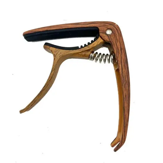 Kitcheniva Quick Change Key Guitar Capo Wood {1}