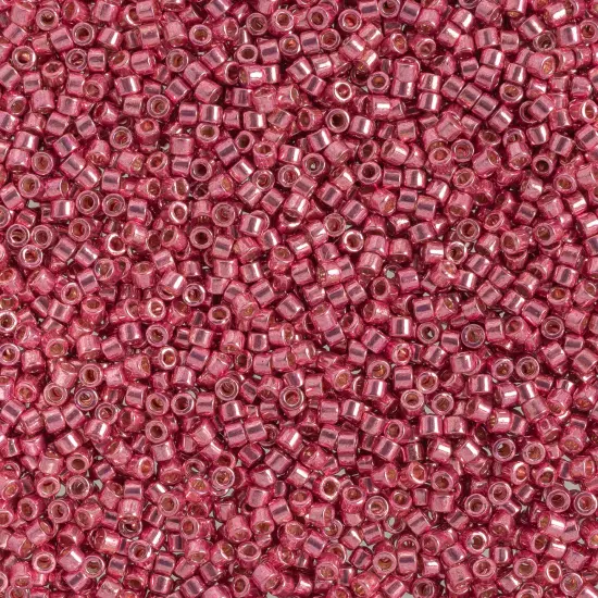 Miyuki Delica 5.2g Duracoat Galvanized Glass Beads, 11/0 Hot Pink DB1840 {1}
