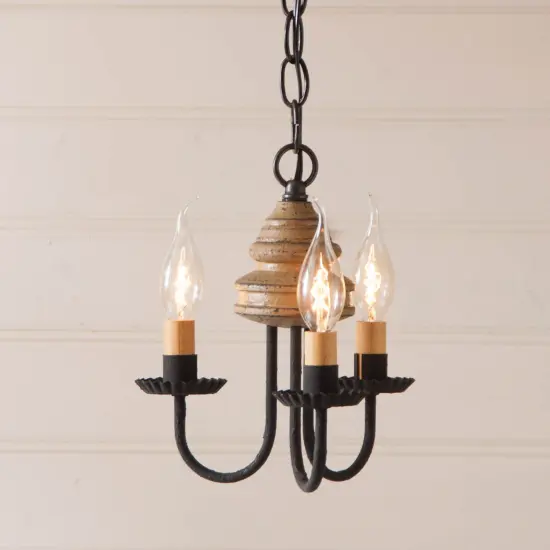 Bellview Chandelier in Pearwood {3}