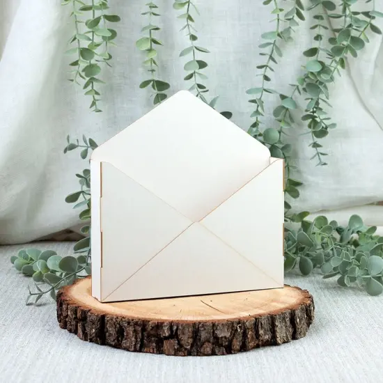 Santa's Workshop Light Chipboard Shaker Base 6"X8"-Envelope {2}