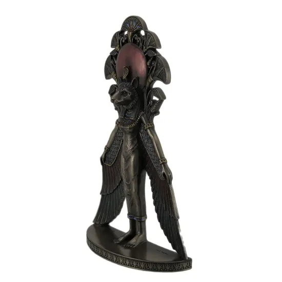 Sekhmet Winged Egyptian Warrior Goddess Wall Art Statue {3}