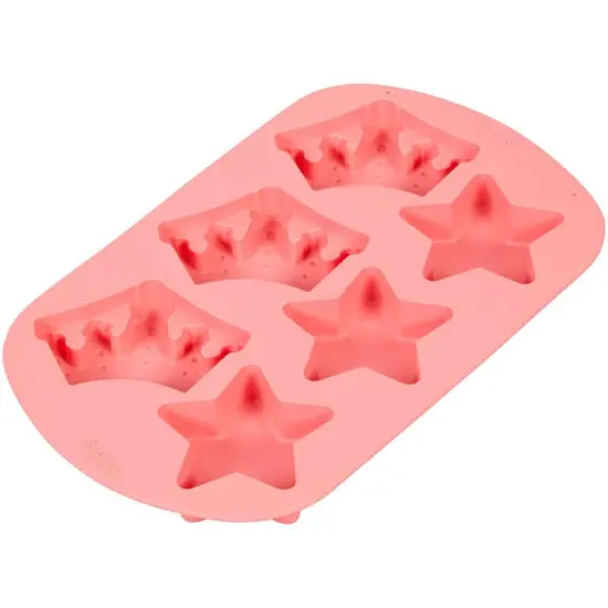 Silicone Soap Mold - Star and Crown {2}