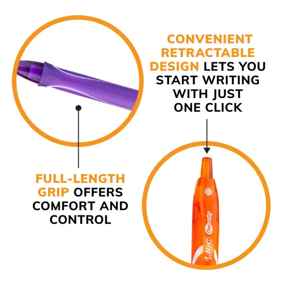 BIC Gelocity Quick Dry Ocean Themed Gel Pens, Medium Point (0.7mm), 16-Count Gel Pen Set, Colored Gel Pens for Note Taking and Journaling {6}