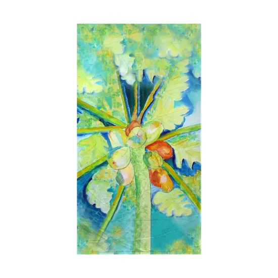 Betsy Drake Big Cocoa Nuts Beach Towel Multicolor {1}