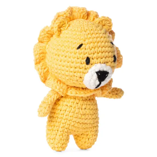 Red Heart Amigurumi Kit-Leo The Lion {4}