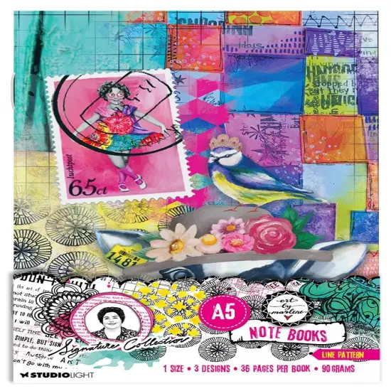 Art By Marlene Signature Collection Notebook 5.8"X8.25"-Nr. 03 {1}