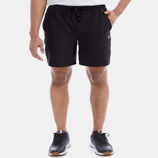 Champion&reg; Woven City Sport Shorts Black {2}
