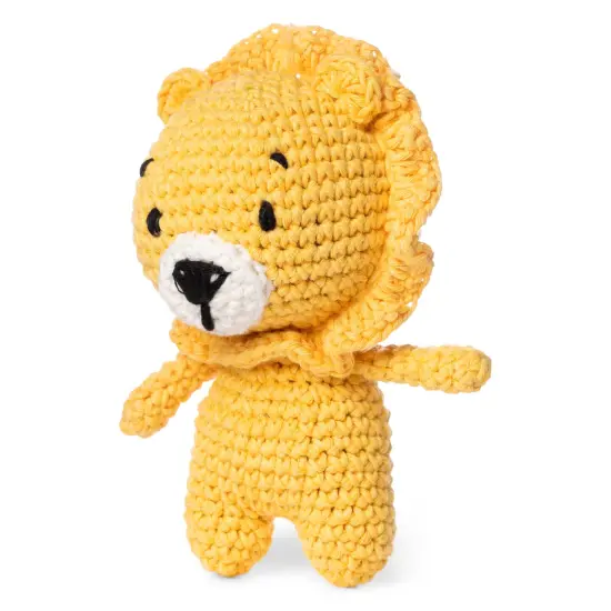 Red Heart Amigurumi Kit-Leo The Lion {5}