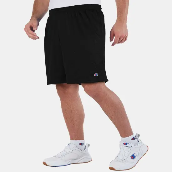 Champion&reg; Mesh Shorts Pants Navy {4}