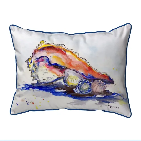 Betsy Drake Betsy's Conch Extra Large 20 X 24 Indoor / Outdoor Pillow {1}