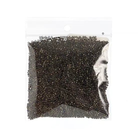 Miyuki Delica 50g Iris Glass Beads, 11/0 Brown (DB0007) {2}