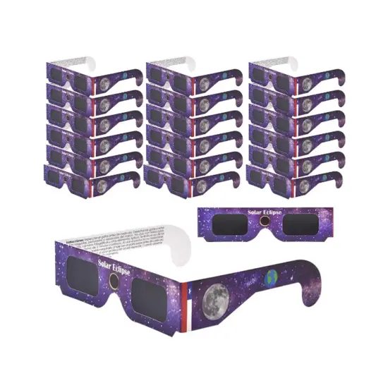 Solar Eclipse Glasses | CE ISO Certified, Safe Shades, Direct Sun Viewing | Kids Eyewear | RAHEEV&reg; {1}