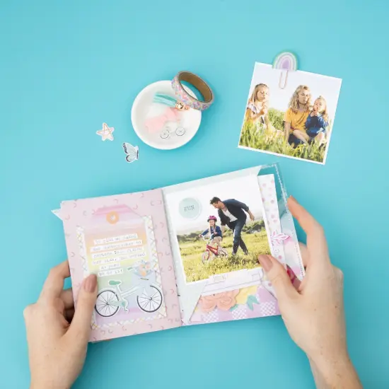 American Crafts Rainbow Avenue Washi Tape 12/Pkg-Rose Gold Foil {4}