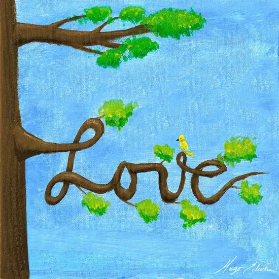 Inspiration Tree II Poster Print by Hugo Edwins - Item # VARPDX10274 {1}