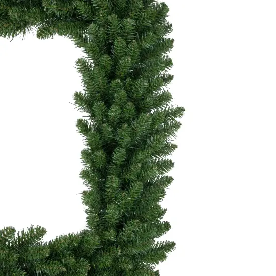 Northlight Buffalo Fir Rectangular Artificial Christmas Wreath - 36" - Unlit Green {5}