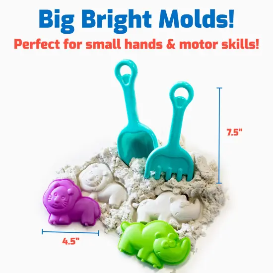 USA Toyz Animal Beach Toys for Toddlers - 8pk {6}