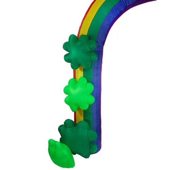 Northlight Lighted Inflatable St. Patrick's Day Rainbow Outdoor Decoration - 13' Multi {5}