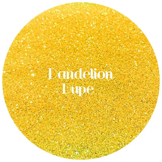 Polyester Glitter - Dandelion Dupe by Glitter Heart Co.&trade; {1}