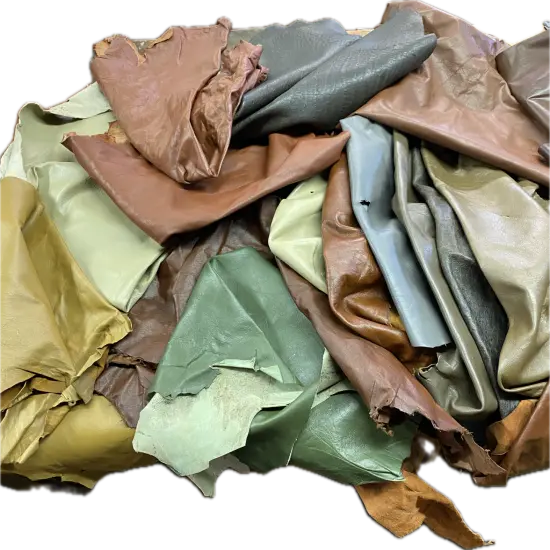 Full Grain Soft Sheep Skin Leather Remnants, Assorted Colors, for Crafts, Jewelry, Journal Making {5}