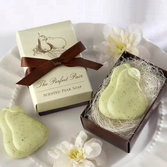 The Perfect Pair Scented Pear Soap (Set of 4) {1}