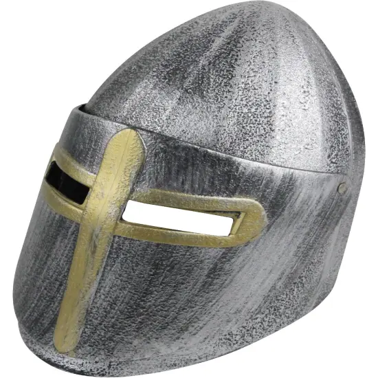 Medieval Knight Helmet Costume Accessory {1}
