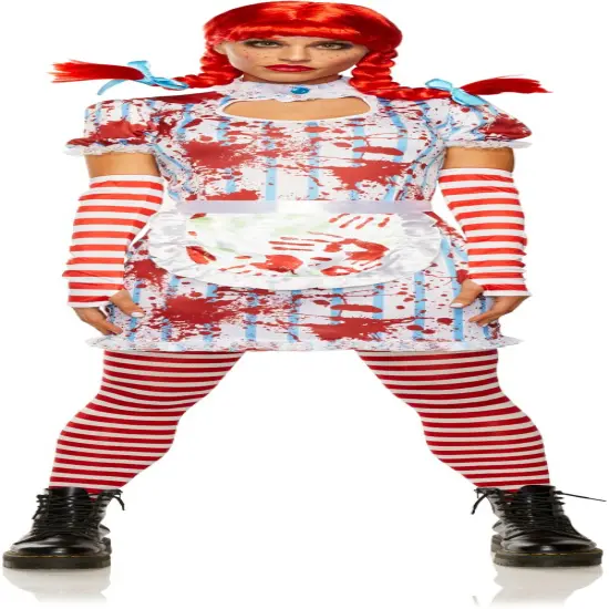 Evil Fast Food Frosty Girl Women's Costume {1}
